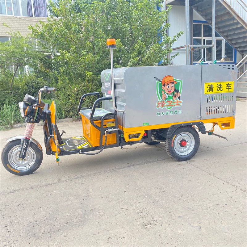 阜阳电动高压冲洗车CX700A（不锈钢箱体）
