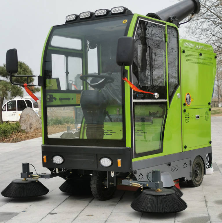 阜阳道路清洁广泛应用电动环卫清扫车